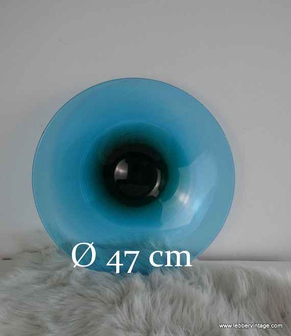 Lebber vintage® - Original vintage Murano glass bowl with signature of the maker.