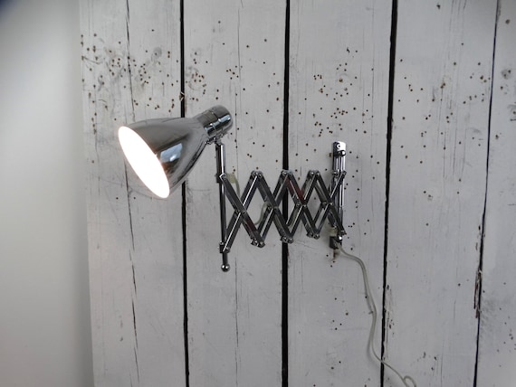 Lebber Vintage® - Vintage scissor lamp / accordion lamp. 1980s