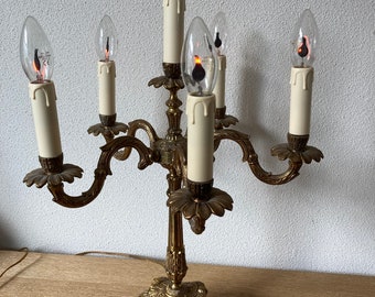 Antique Copper 6 Poor Candlestick From the 60s of Last