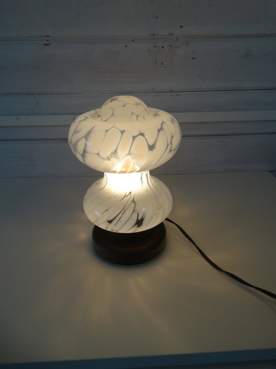 Lebber vintage® - Vintage Italian Murano table lamp from the 1960s
