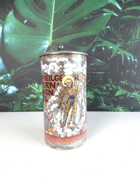 Lebber vintage® - Antique Joan Of Arc Beer Stein Mug - Made In Germany.