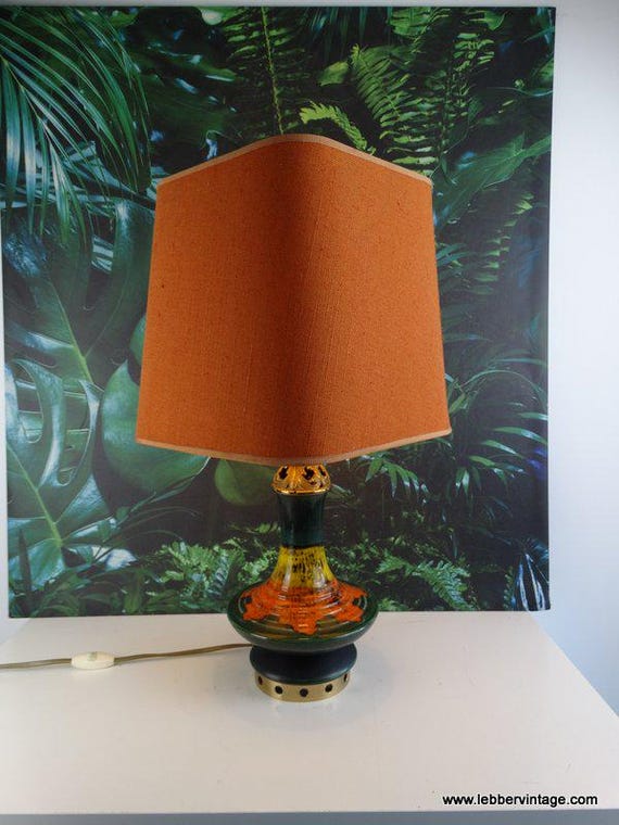 Lebber vintage® - West Germany - Fat Lava - 1970s - table lamp - Ceramics.
