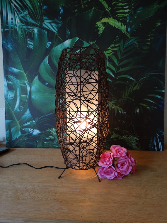 Lebber vintage® - Rattan, cane lamp, Natural materials!