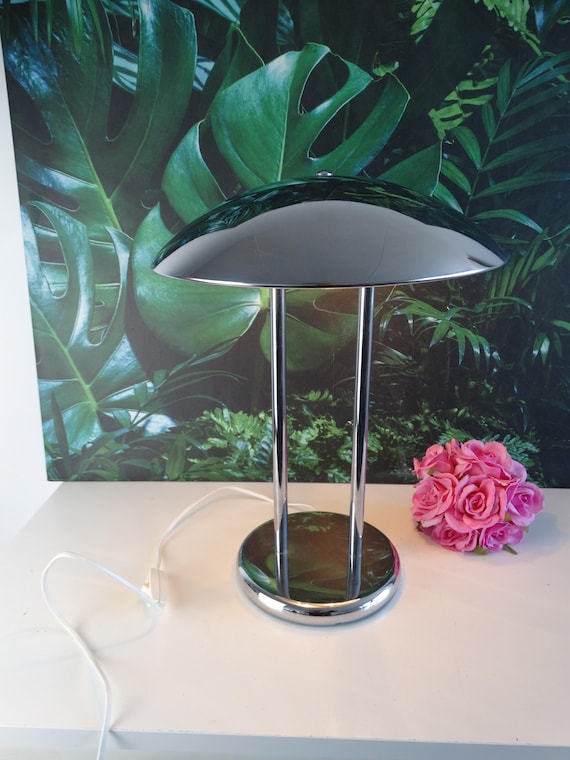 Lebber vintage® - Ikea mushroom table lamp, desk lamp space age. Vintage from the 70s design by Robert Sonneman. Art deco style.