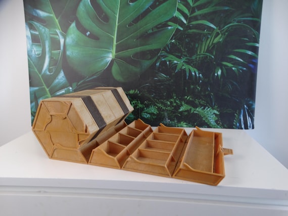 Lebber vintage® - Vintage Rolykit Roll-up Storage Box 1980s