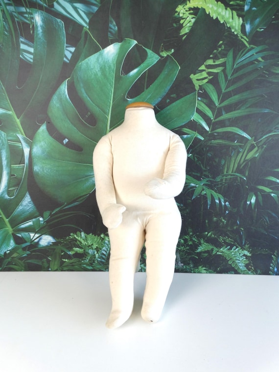 Lebber vintage® - Baby Mannequin, 50 cm Mannequin, Baby Mannequin, Decorative Doll, Vintage Child Tailor's Doll, Fabric Covered, Adjustable