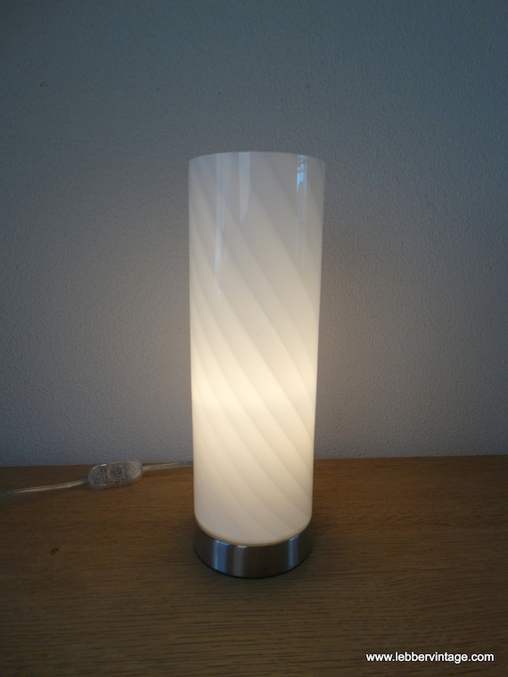 Lebber vintage® - Vintage Massive Murano swirl lamp, table lamp, swirl.