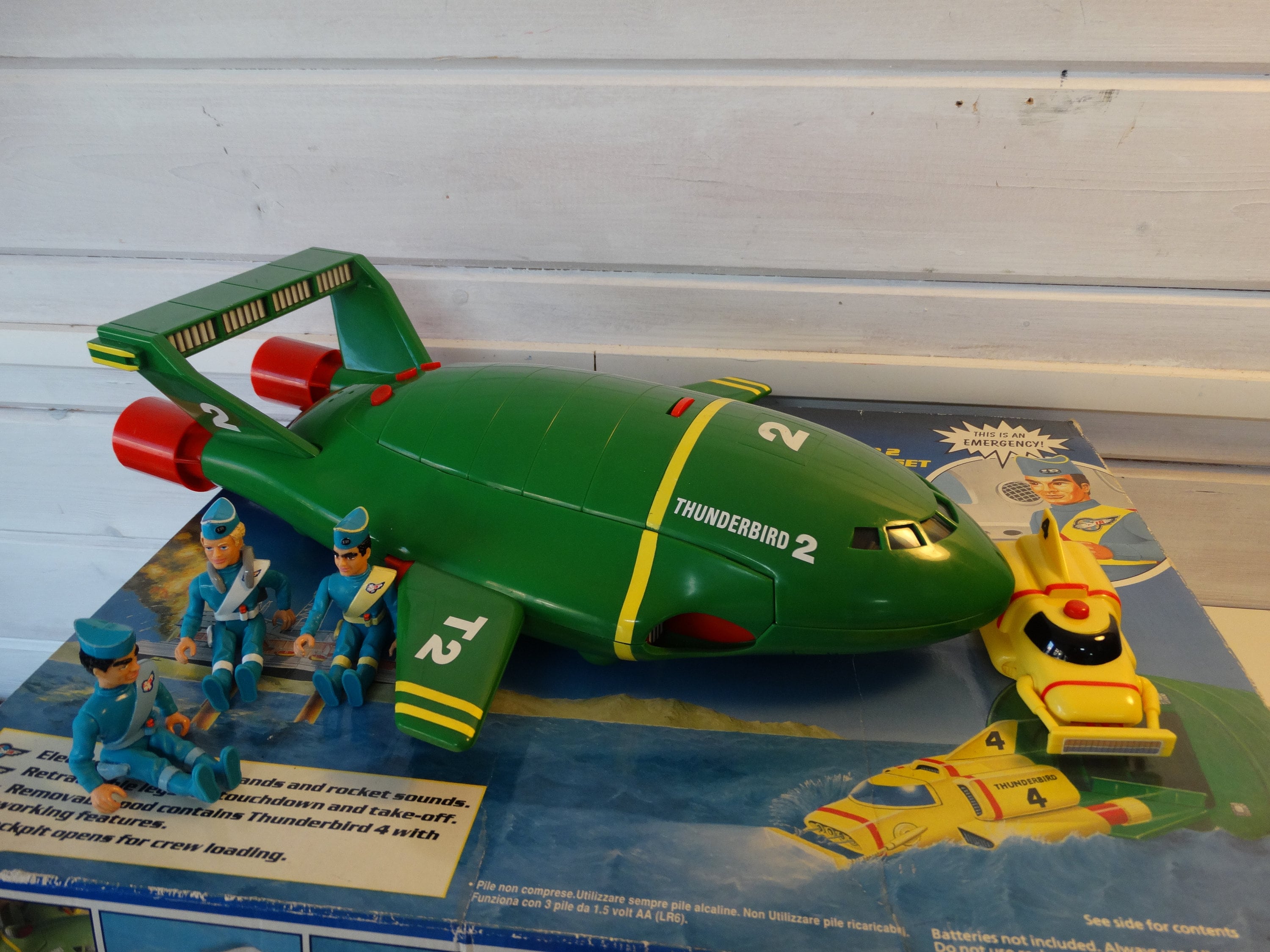 Lebber vintage® - Thunderbird 2 electronic plaset with pilot