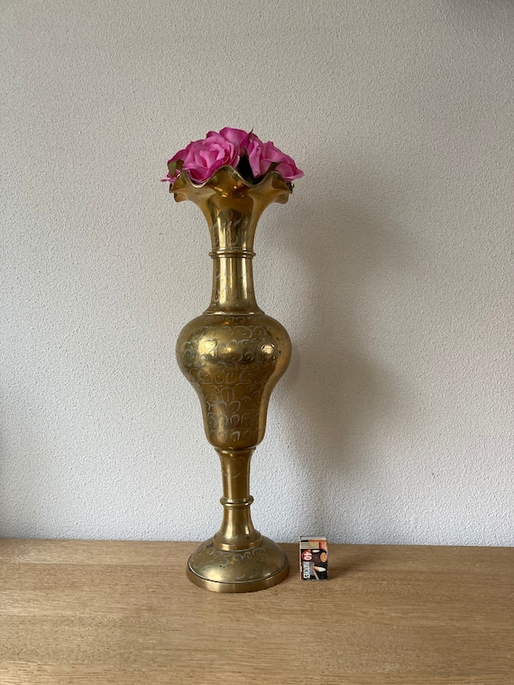 Antique copper vase XXXL 51 cm high! Super big!