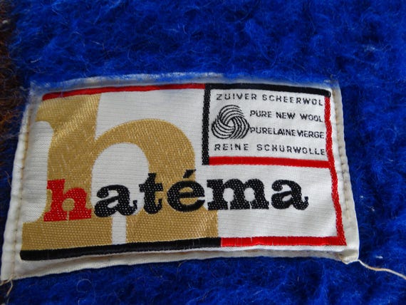 Lebber Vintage® - Vintage wool blanket made from 100% pure new wool. 190 x 220 cm