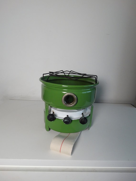 Lebber vintage® - Vintage Original kerosene stove. 3 burners. Green.