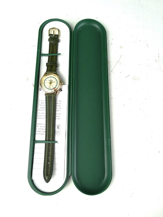 Lebber vintage® - Vintage Heineken watch, NEW. Never worn.