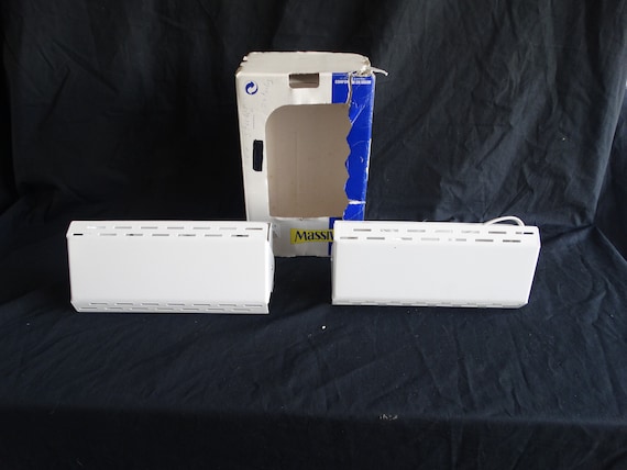 Lebber vintage® - Massive night lamp white, never used, still in the box.