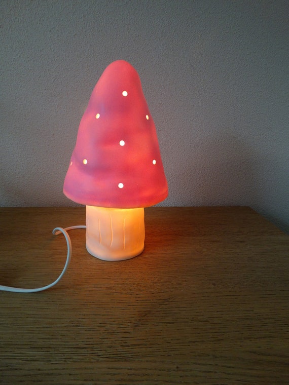Lebber vintage® - Vintage Heico Germany mushroom, 29 cm high Ø 14 cm