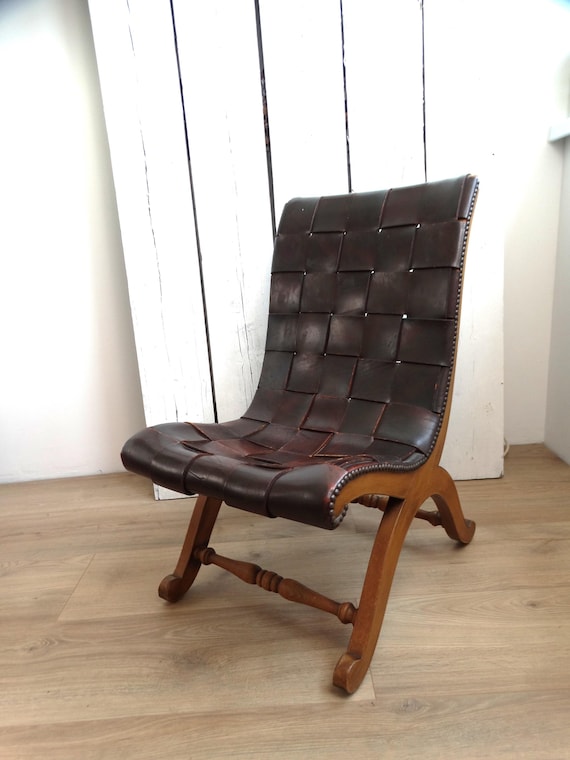 Lebber vintage® - Pierre Lottier Brutalist armchair, produced by Valentine in Spain.