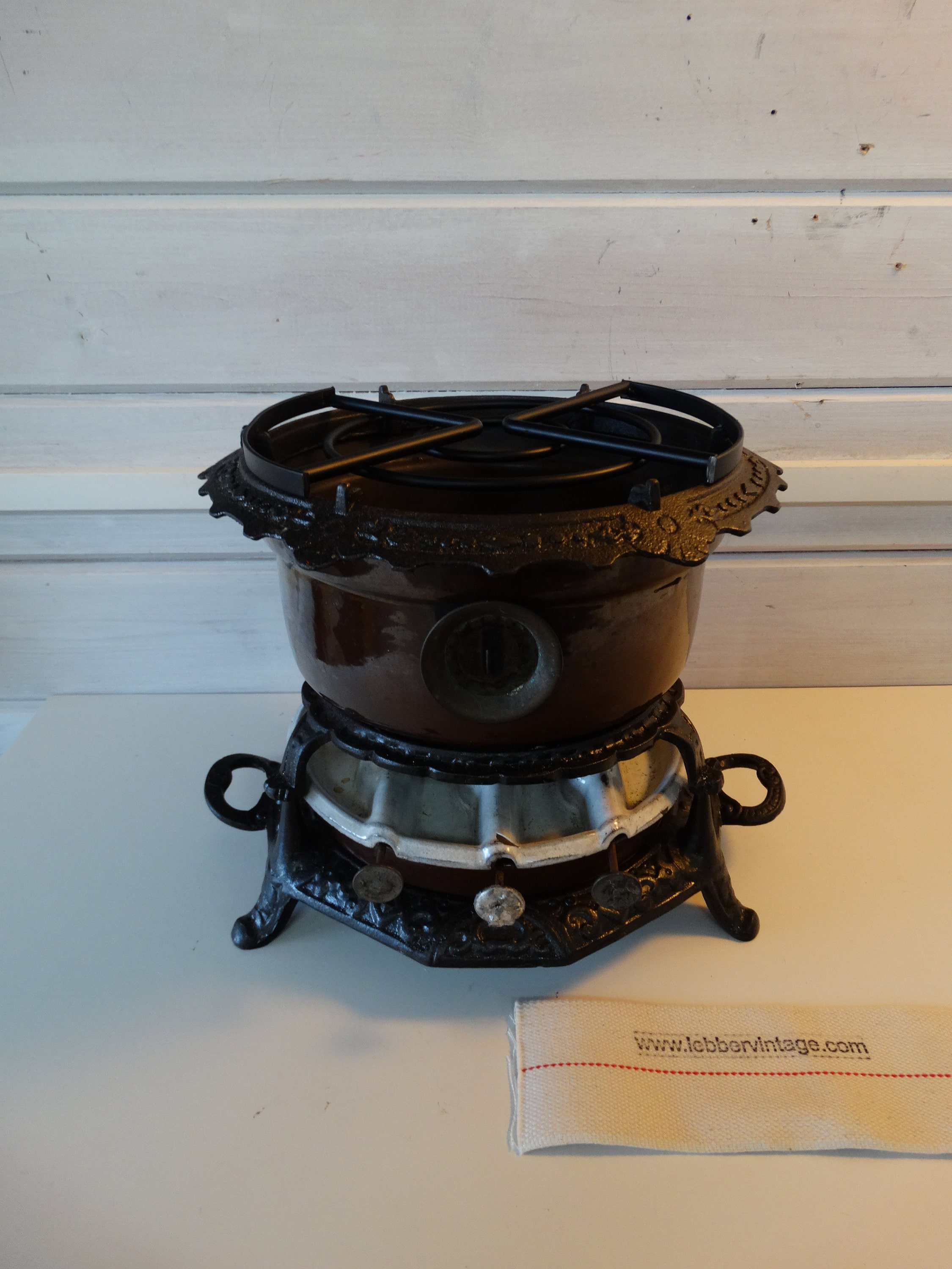 Lebber Vintage® Original 1920 Paraffin Stove, Paraffin, Kerosene Stove 3  Pits 