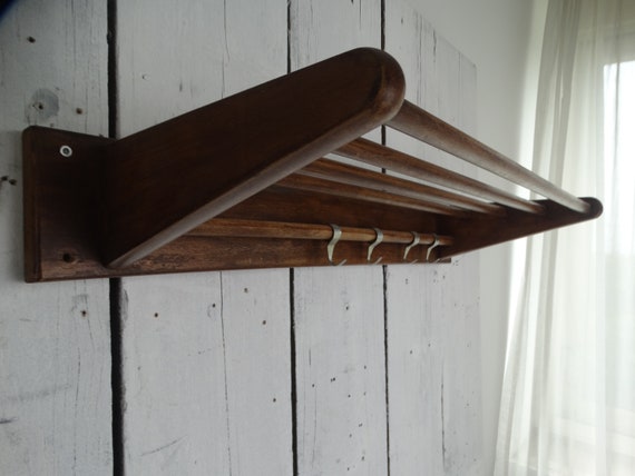 Lebber vintage® - Piet Zwart Bruynzeel Dutch design retro vintage kitchen rack, pot rack, storage rack