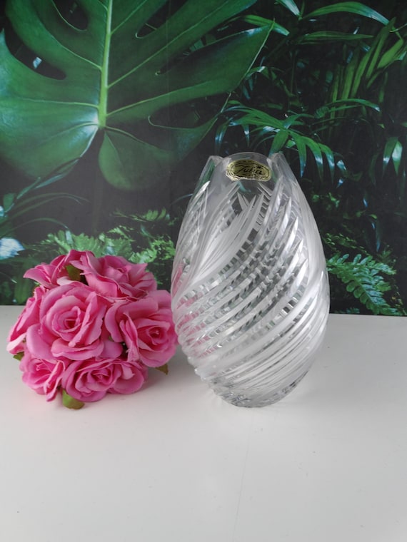 Lebber vintage® - Genuine Bleikristall 24% Lead Crystal Julia Vase.