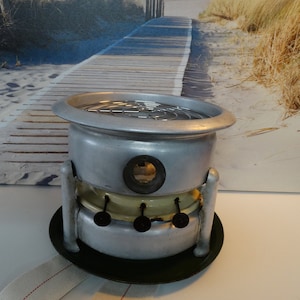 Lebber vintage® - Vintage Aluminium petroleum set 3 pits! kerosene stove, petroleumofen.