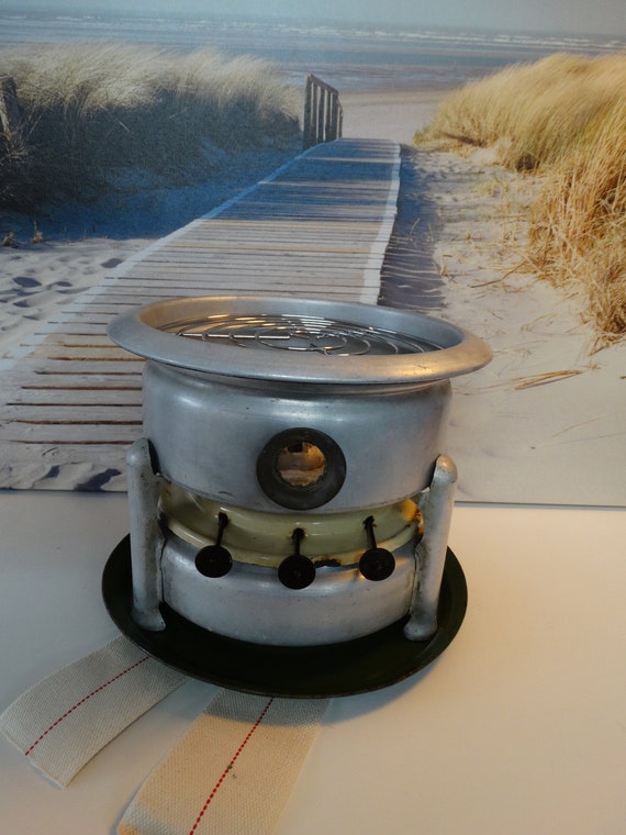 Lebber vintage® - Vintage Aluminium petroleum set 3 pits! kerosene stove, petroleumofen.