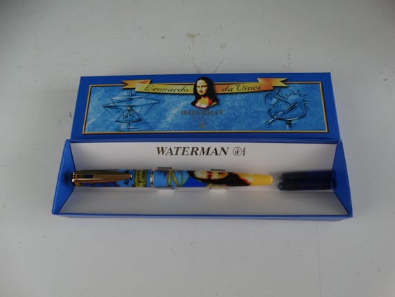 Lebber vintage® - Waterman Leonardo da Vinci fountain pen. Paris, France.