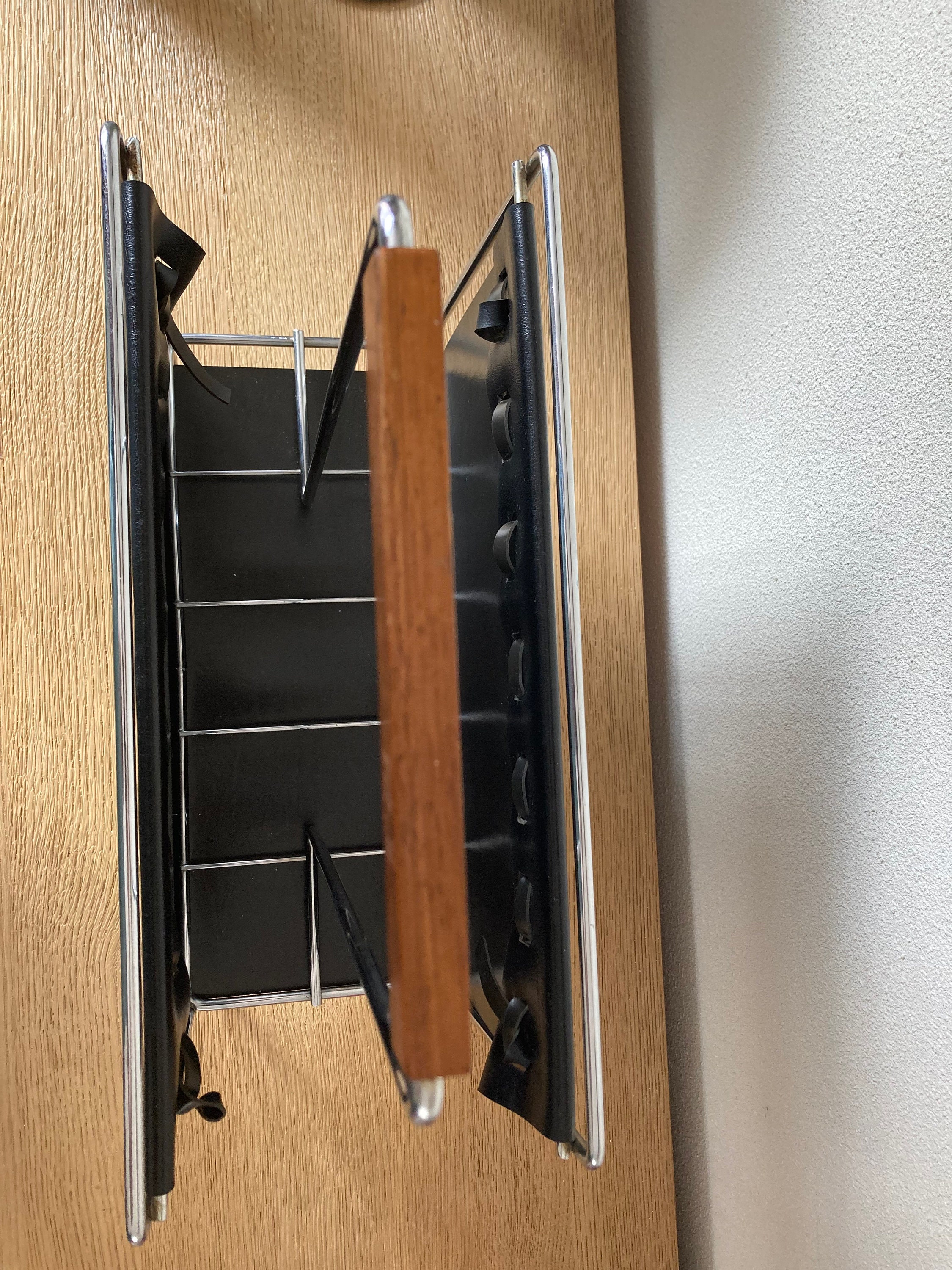 60-70年代 ドイツ製 ヴィンテージ マガジンラック ポストモダン バウハウス Vintage Bauhaus magazine rack - newspaper bin - magazine