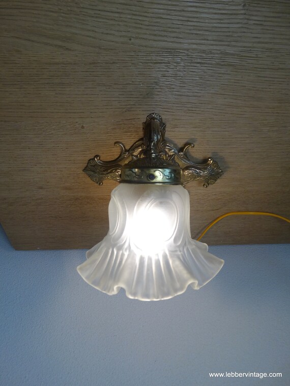 Lebber vintage® - Vintage brass wall lamp from the 1960s