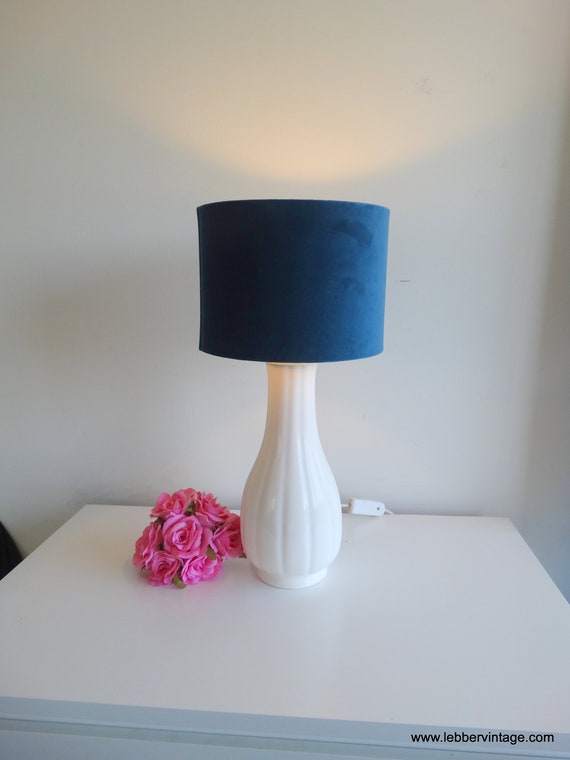 Lebber vintage® - Delft white lamp from the Porceleyne Fles factory, Royal Delft.