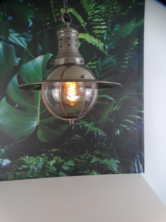 Lebber vintage® - vintage fishing lamp, ship lamp, hanging lamp, ceiling lamp, vintage retro design marine style