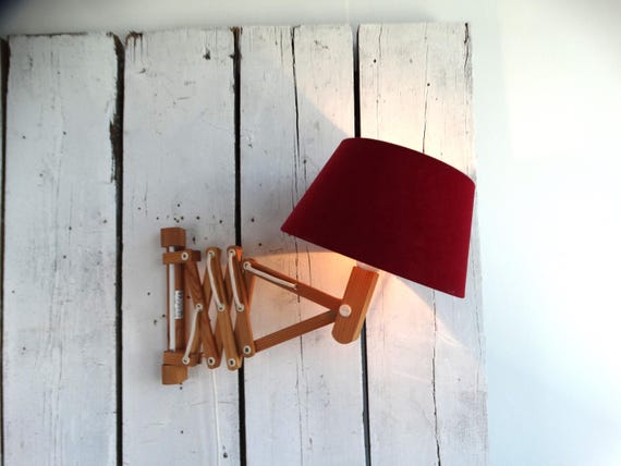 Lebber vintage® - Vintage Ikea Swedish scissor lamp, mid century, wall lamp.