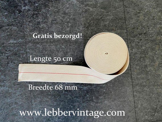 Lebber vintage® - Flat wick, flat wick for kerosene stove 50 cm long 68 mm wide
