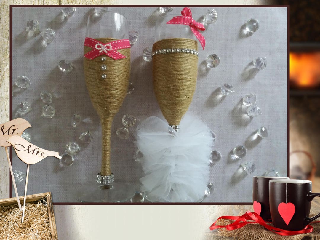Mr & Ms Flûtes à champagne pour les mariés Etsy France