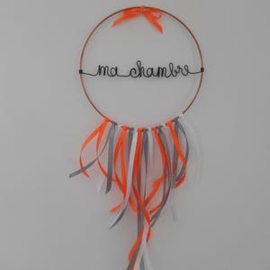 wall decoration made of aluminum wire - my room