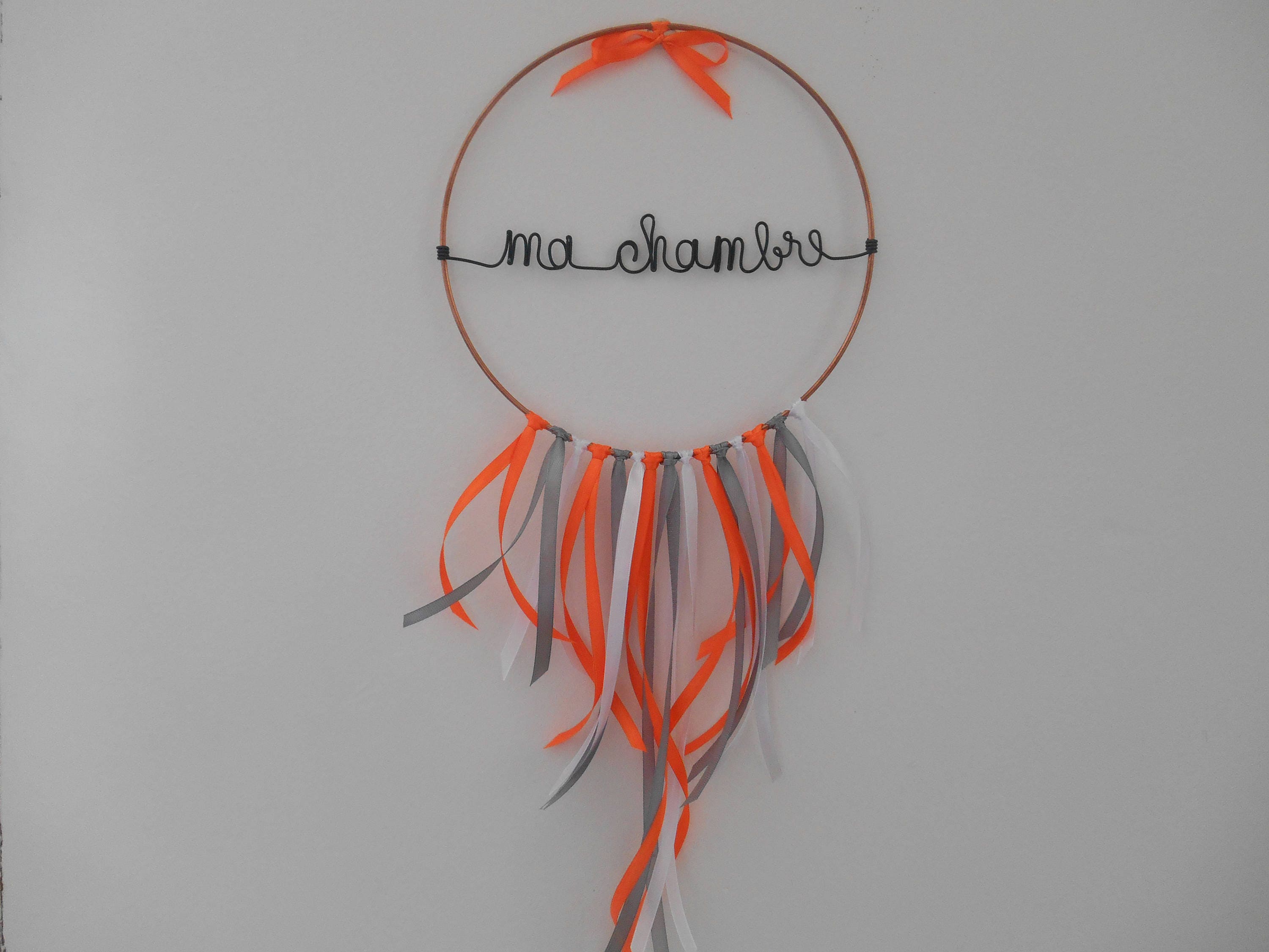 Décoration Murale en Fil d'aluminium - Ma Chambre