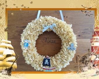 wall decor - door wreath - nolan