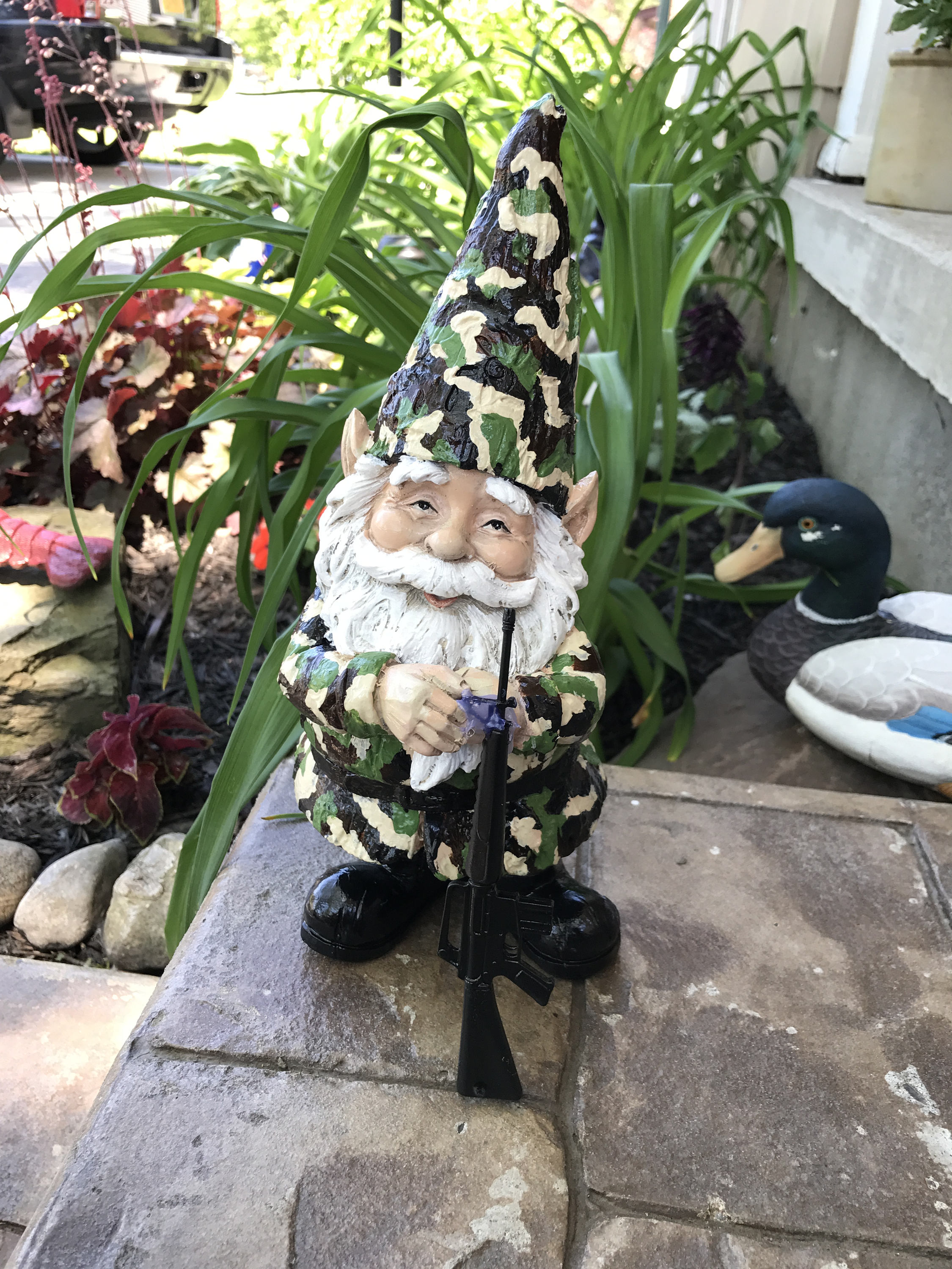Military Garden Gnomes 11 inch high Armed Forces Yard Etsy