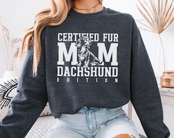 Dackel Dackel Sweatshirt, Dackel Hunde Druck, Unisex Shirt für Hundemama, Dackel Liebhaber Geschenk für Dackel, Dackel Liebhaber Geschenk