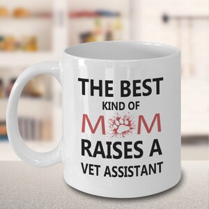 Vet Tech Gift Mug - 11oz Ceramic Coffee Cup With Coaster For Veterinary Professionals