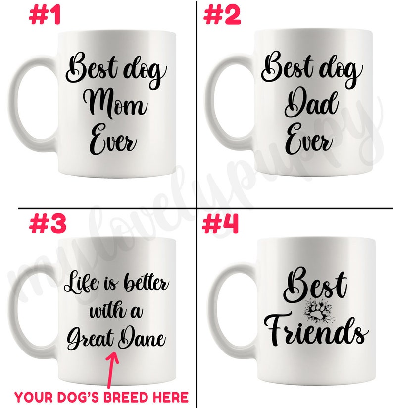 mylovelypuppy Pitbull Dog Mug - Thumbnail 3