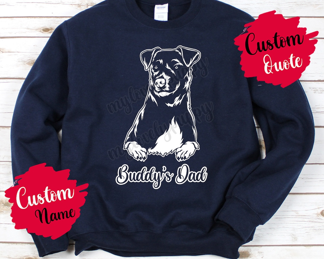 Personalized Patterdale Terrier Mom Dad Gifts, Black Fell Terrier Owner ...