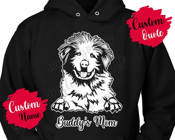 Personalized Great Pyrenees Dog Mom and Dad Hoodie Patou Dog Women Gifts Daddy Mommy Christmas Gift Chien Des Pyrenees Owner Present Etsy