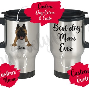 Personalized Akita Mom Dad Gifts, American Akita Mommy Daddy, Japanese Akita Mom, Women Men Gifts, Akita Present Gift, Akita Inu Travel Mug