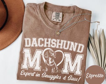 Funny Dachshund Comfort Colors Shirt, Wiener Dog Humor Graphic Tee, Sausage Dog Joke, Trendy Doxie Gift for Dog Lovers, Unisex Sweatshirt