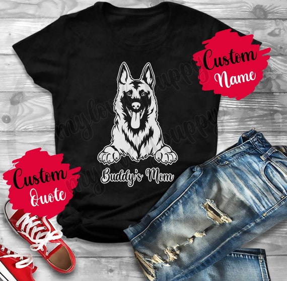 Womens German Shepherd Mama Shirt Arrows Dog Lover Gifts For Mom Womens German Shepherd Mama Shirt Arrows Dog Lover Gifts For Mom