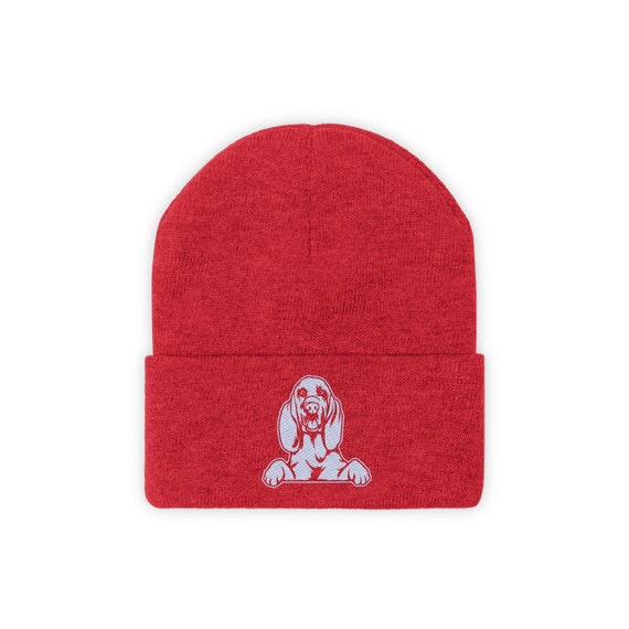 Custom Embroidery Dog Beanie Cuffed Pet Gift Personalized Dog Mom
