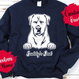 Personalized Boerboel Dog Mom Dad Gift, South African Boerboel Dog Owner Sweatshirt, South African Mastiff Women Christmas Gifts