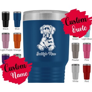 Personalized Great Dane Dog Mom and Dad Tumbler, Women Men Christmas Gifts, Gentle Giant Dog Mommy Tumbler, German Mastiff Dog Owner Gift