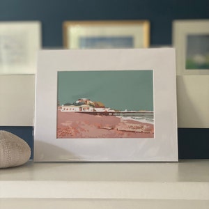 Worthing, West Sussex, England MOUNTED 10&quot;x8&quot; museum/gallery quality travel print (unframed)