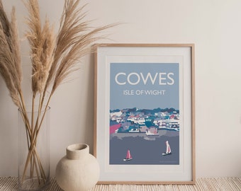 Cowes Isle Of Wight England UK A4 travel print poster (unframed)