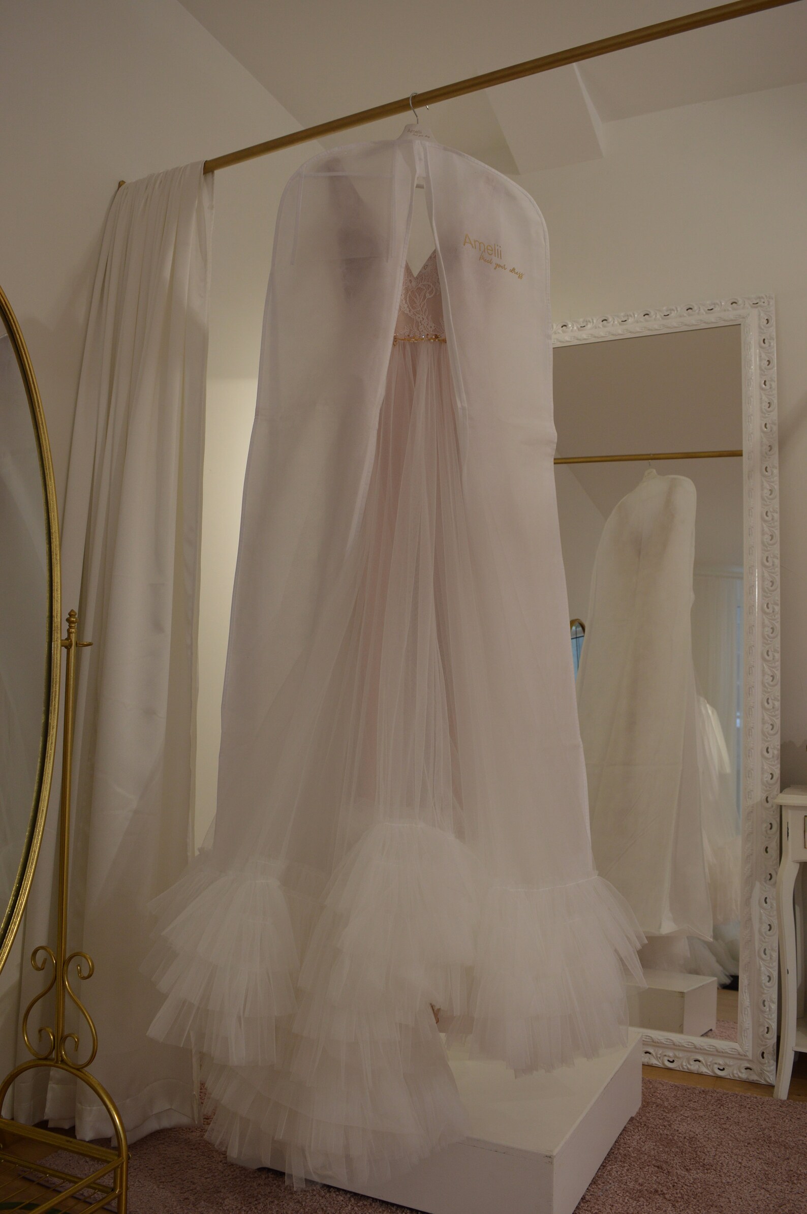 Garment Bags for Wedding Dresses Wedding Carrying Handle Bag Etsy